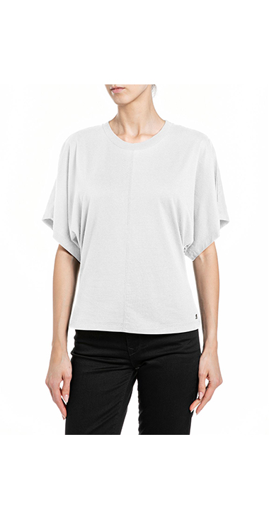 コットンジャージースリムフィットTシャツ